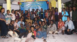 Ilustrasi foto, Seusai ibadah hari ulang tahun🎂🎉🎁 ipmade jog-lo yang ke 14 tahun