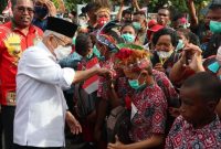 Berkaca Pernyataan Nicolaas Jouwe Tidak Lahir dari Keinginan Papua, tetapi Didirikan Belanda untuk Perpecahan. Foto: Wapres RI (SUARA UTAMA)