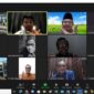 Foto Dokumentasi Mas IIng dalam Rangka Halal Bi Halal Secara Virtual 1444 H