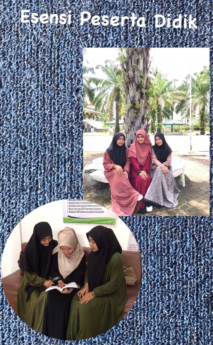 Foto Dokumentasi Suhardi , Putri Meilisa, Siti Yohani, Riska Tamara, Esensi Peserta Didik.