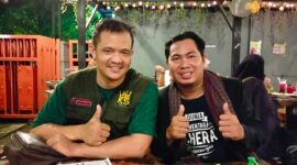 Meet Up & Silaturahmi Mas Andre Hariyanto Pemred RSU dan Kak Sam Wapemred RSU di Kabupaten Ngawi. Foto: Mas Andre H/Mami Luki Flora/Anggi (SUARA UTAMA)