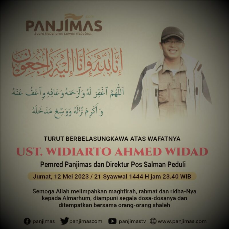 Foto Dokumentasi Panjimas, Mas Andre Hariyanto Pemimpin Redaksi (Pemred) Suara Utama ID yang juga sahabat Ustad Widiarto Ahmed Widad