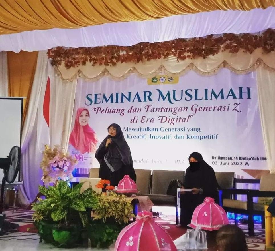 Foto Dokumentasi Mas AR. Hariyanto, Seminar Muslimah Peluang dan Tantangan Generasi Z di Erasi Digital