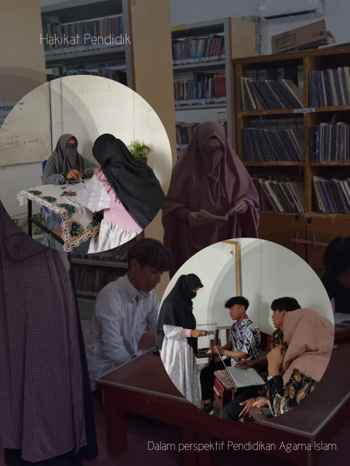 Foto Dokumentasi Suhardi, Ulfia Utami Situmorang, Leni Muliani Munthe Hakikat Pendidik dalam Pendidikan Islam.1