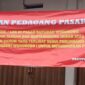 Pedagang pasar mendukung langkah LSM   Gerak Merdeka memperjuangkan pedagang pasar Sapuran.Foto : (Dok.Ilham Akbar-Suara) Utama.ID)