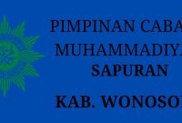 Pimpinan Cabang Muhammadiyah (PCM) Sapuran (Dok.Ilham Akbar-Suara Utama)