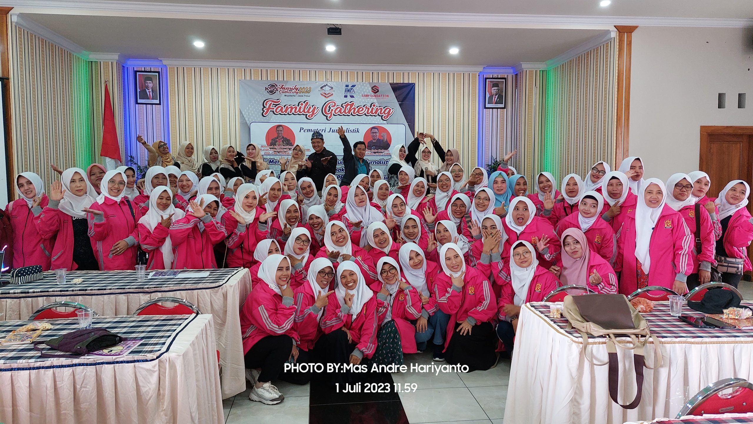 KSA Sukses Gelar Family Gathering dan Tasyakuran Kelulusan di Mojokerto. Foto: Mas Andre Hariyanto & Mbak Aisyah Putri (SUARA UTAMA)