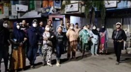 Foto Dokumentasi Mas Andre Hariyanto, Kiriman  Suheri Palembang, Pedagang Kaki Lima pasar 16 Ilir Palembang Menuntut Keadilan