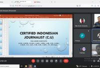 AR Learning Center sukses Gelar Pelatihan Jurnalis Certified Indonesian Journalis bersama para Pimpinan Media dan Akademisi dengan Coach Mas Andre Hariyanto (SUARA UTAMA)