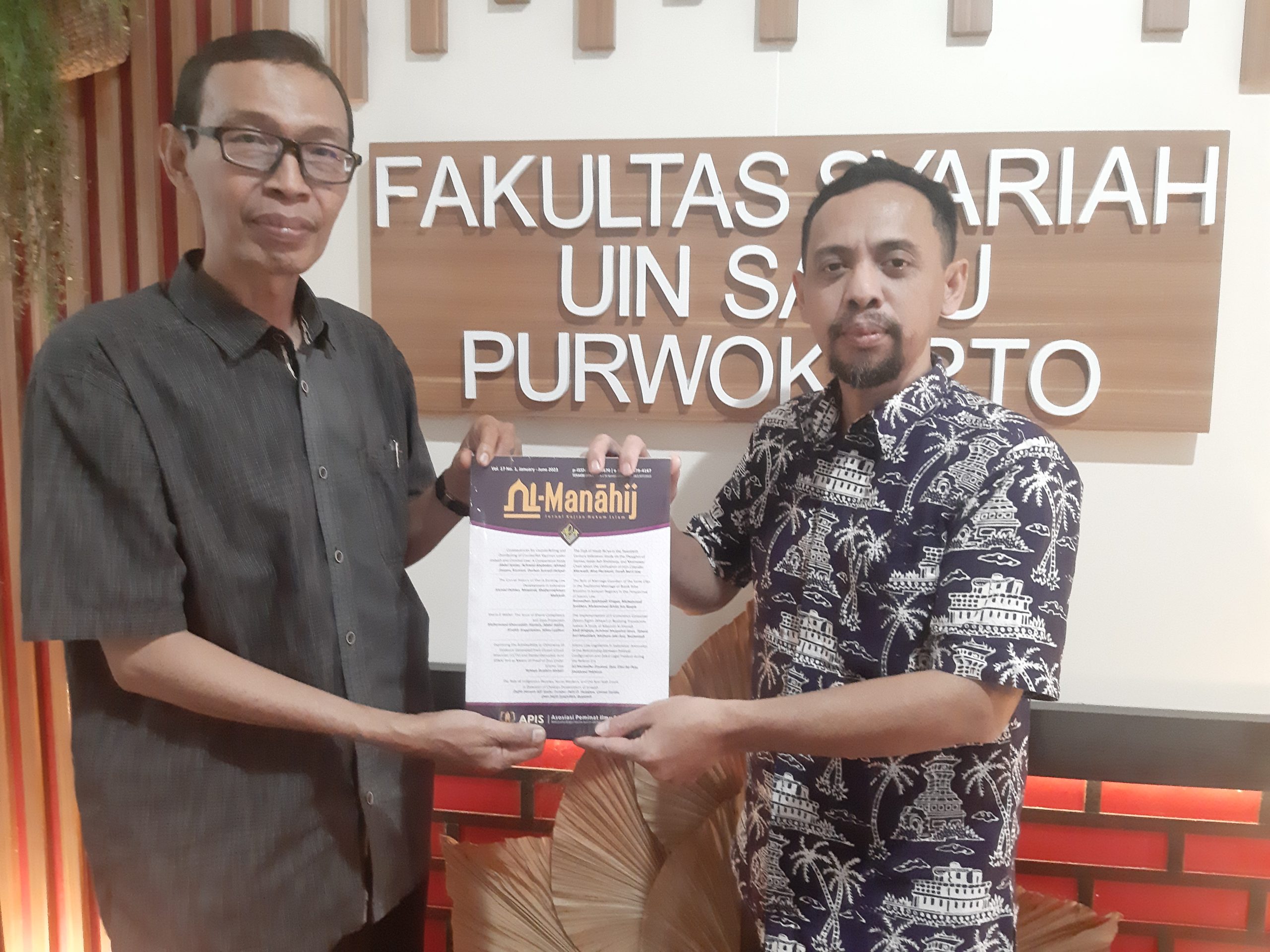 Sekjur PMH UIN Alauddin Makassar dan Chief Editor Jurnal Al-Manahij UIN Saizu Purwokerto. Dok Foto (Ilham Akbar-Suara Utama)