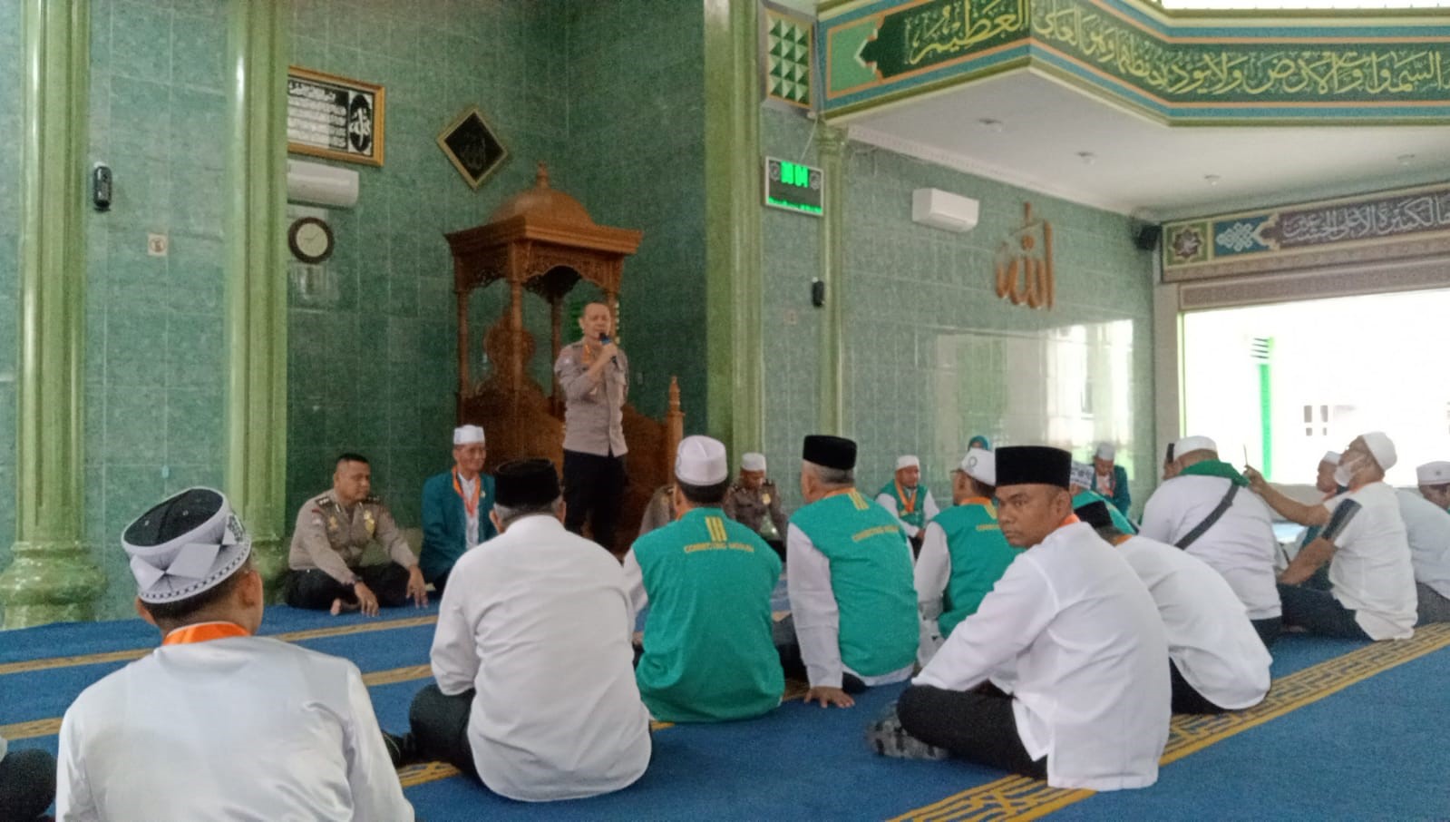 Pelepasan Kontingen Kafilah Dai Desa Madani Parmusi Sumatera utara oleh Polda Sumut 2