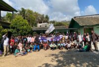 Ilustrasi foto usai Malam keakraban dengan anggota baru ipmanapandode Jog-lo