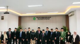 Foto : Para pejabat yang dilantik di FSH UIN Alauddin Makassar. Dok (Abdi Wijaya-Suara Utama.ID)