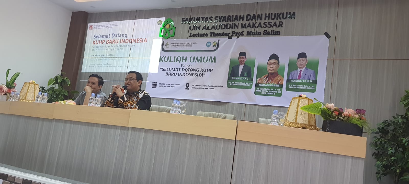 Pemaparan materi oleh narasumber Dr. Ahmad Bahiej,SH.,M.Hum. Dok (Abdi Wijaya.Suara Utama.ID)