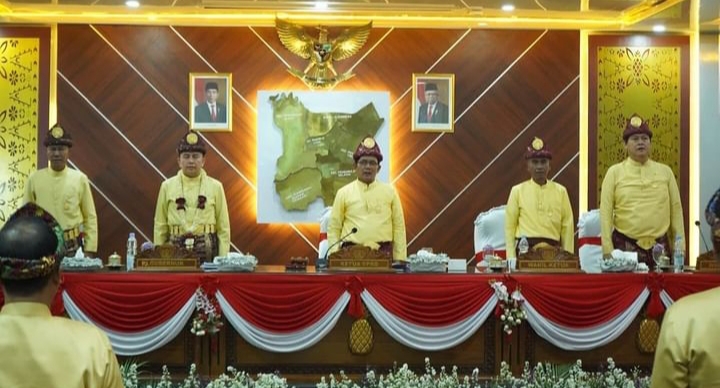 HUT Kota Prabumulih ke – 22 diperingati dalam Rapat Paripurna DPRD Kota Prabumulih