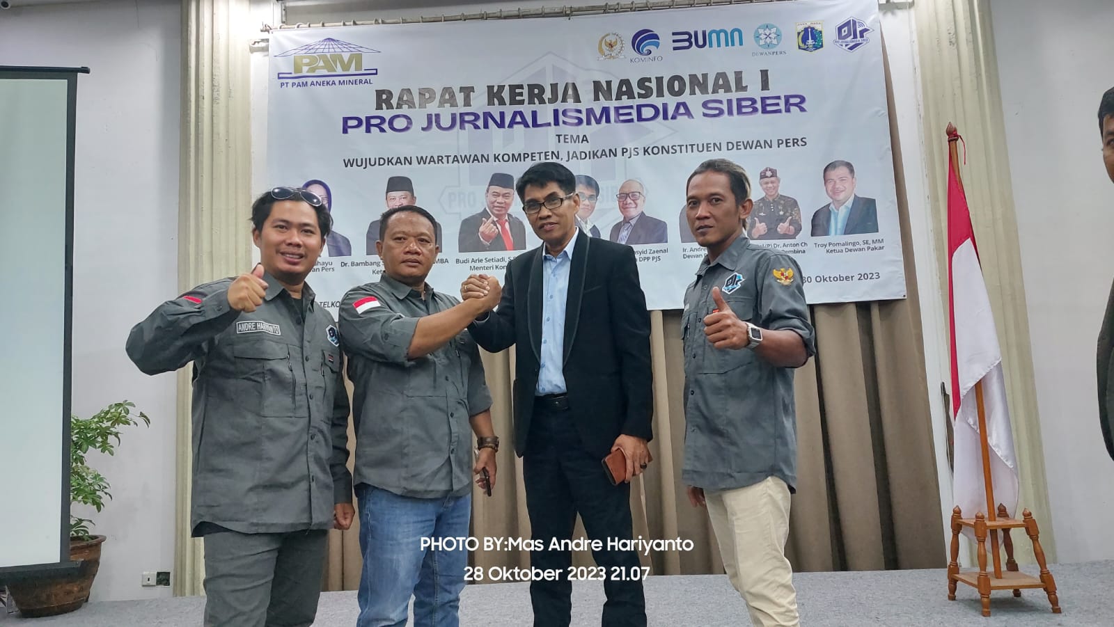 Berlangsung Semarak! Anton Charlian Resmi Buka Rakernas I Pro Jurnalismedia Siber. FOTO: Mas Andre Hariyanto & Dok. Internal PJS (SUARA UTAMA)