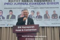 Berlangsung Semarak! Anton Charlian Resmi Buka Rakernas I Pro Jurnalismedia Siber. FOTO: Mas Andre Hariyanto & Dok. Internal PJS (SUARA UTAMA)