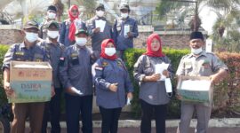 Rapi Riders Kota Prabumulih Mengadakan Pembagian 1000 Lembar Masker Yang dipimpin oleh Ketua Herwan Widodo. FOTO: Mas Andre Hariyanto & Dok. Internal Rapi (SUARA UTAMA)