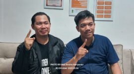 Menjalin Hubungan Tali Persaudaraan dan Silaturahmi. FOTO: Mas Andre Hariyanto dan Aris Munandar di Kabupaten Bogor (SUARA UTAMA)