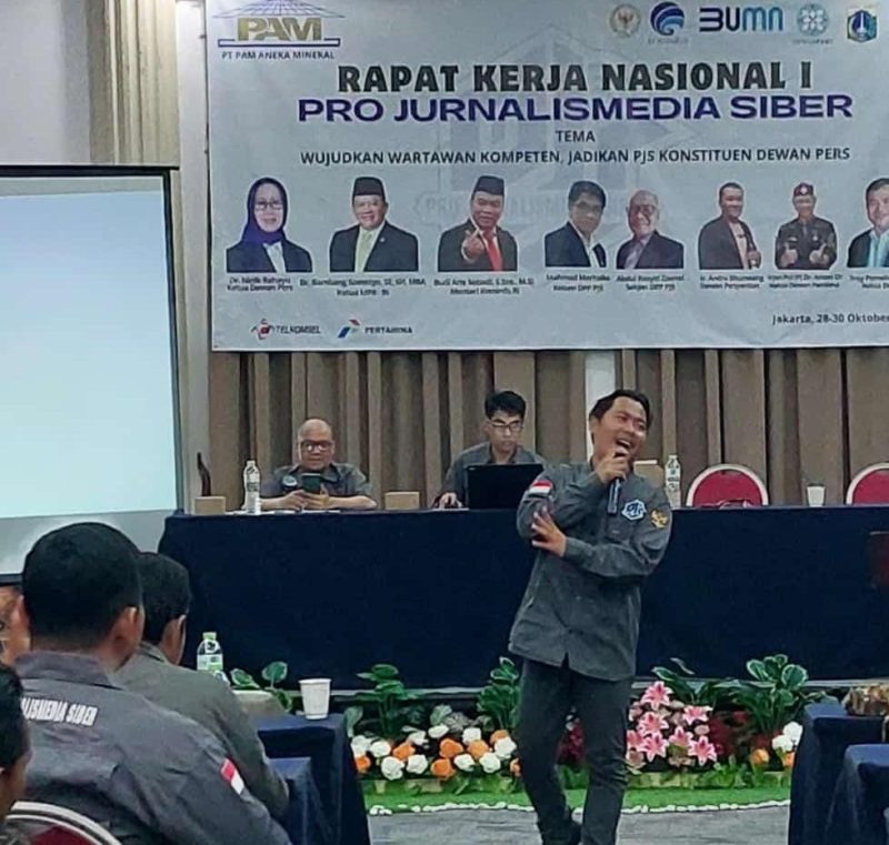 Kabid Pendidikan PJS Mas Andre Hariyanto, Rakernas PJS Dipertanggungjawabkan