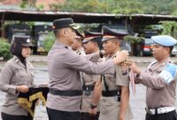 Foto Dokumentasi Polres Tapanuli Tengah Pelantikan jabatan Iptu Mulia Riadi sebagai Kapolsek Barus