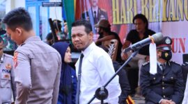 Alumni Pelatihan Human Resources Analyst/Noprizal Sanana, SH, CHRA Kepala SPKT Polres Aceh Barat Daya Polda Aceh. FOTO: Mas Andre Hariyanto/Dok. Internal (SUARA UTAMA)