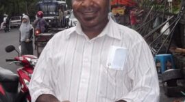 Dok/foto Mantan anggota KPU kabupaten Dogiyai Bapak Andrias Gobai