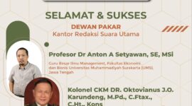 Selamat & Sukses, DEWAN PAKAR MEDIA Kantor Redaksi SUARA UTAMA 