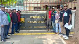 Ilustrasi habis keluar dari kantor penghubung antara jakarta Papua yang hadir seluruh bph ipmado sejaba dan korwil masing masing sekaligus dengan beberapa anggota ipmado sejaba