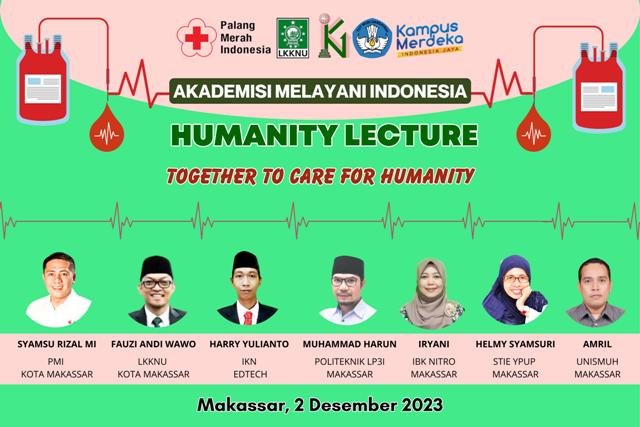 Startup IKN EdTech Gelar Humanity Lecture dan Donor Darah