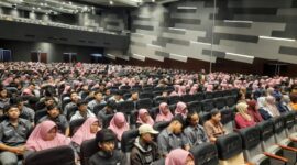 Peserta Seminar Hipnosis: Hypnoparenting dan Hypnomotivasi berjumlah sekitar 1700an di UK Petra Surabaya (04/01/2024) (Foto: Istimewa) 