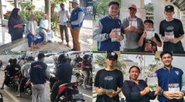 Relawan Muda Garda Madani terus memperkuat gerakan swakarya dan swadaya dalam penyebaran materi kampanye pasangan calon presiden dan calon wakil presiden Anies Rasyid Baswedan – Abdul Muhaimin Iskandar (AMIN) 