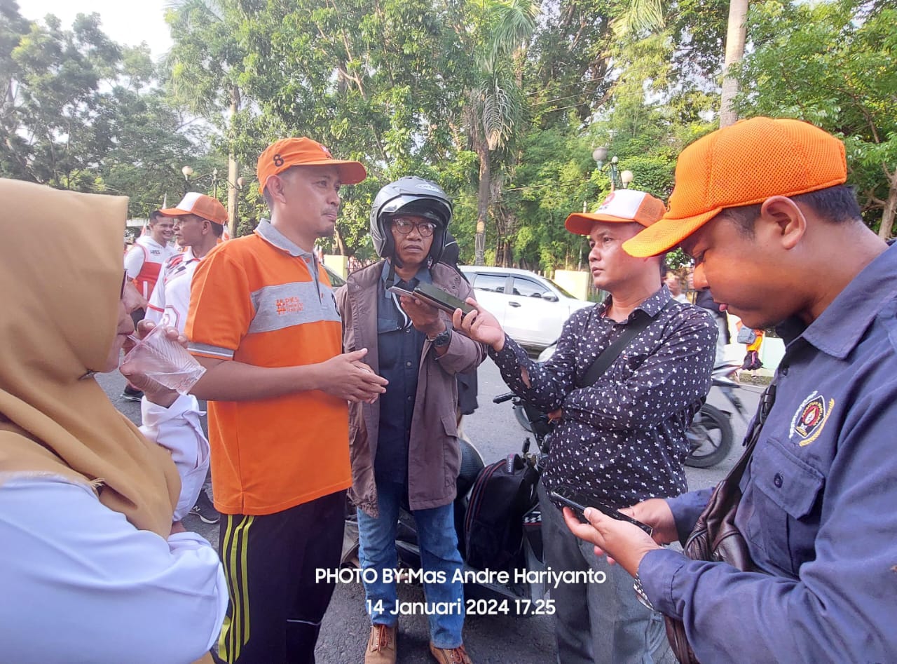 Silaturahmi Pimpinan Media SUARA UTAMA Andre Hariyanto bersama Wartawan Prabumulih. FOTO: Natal/Mas Andre (SUARA UTAMA)