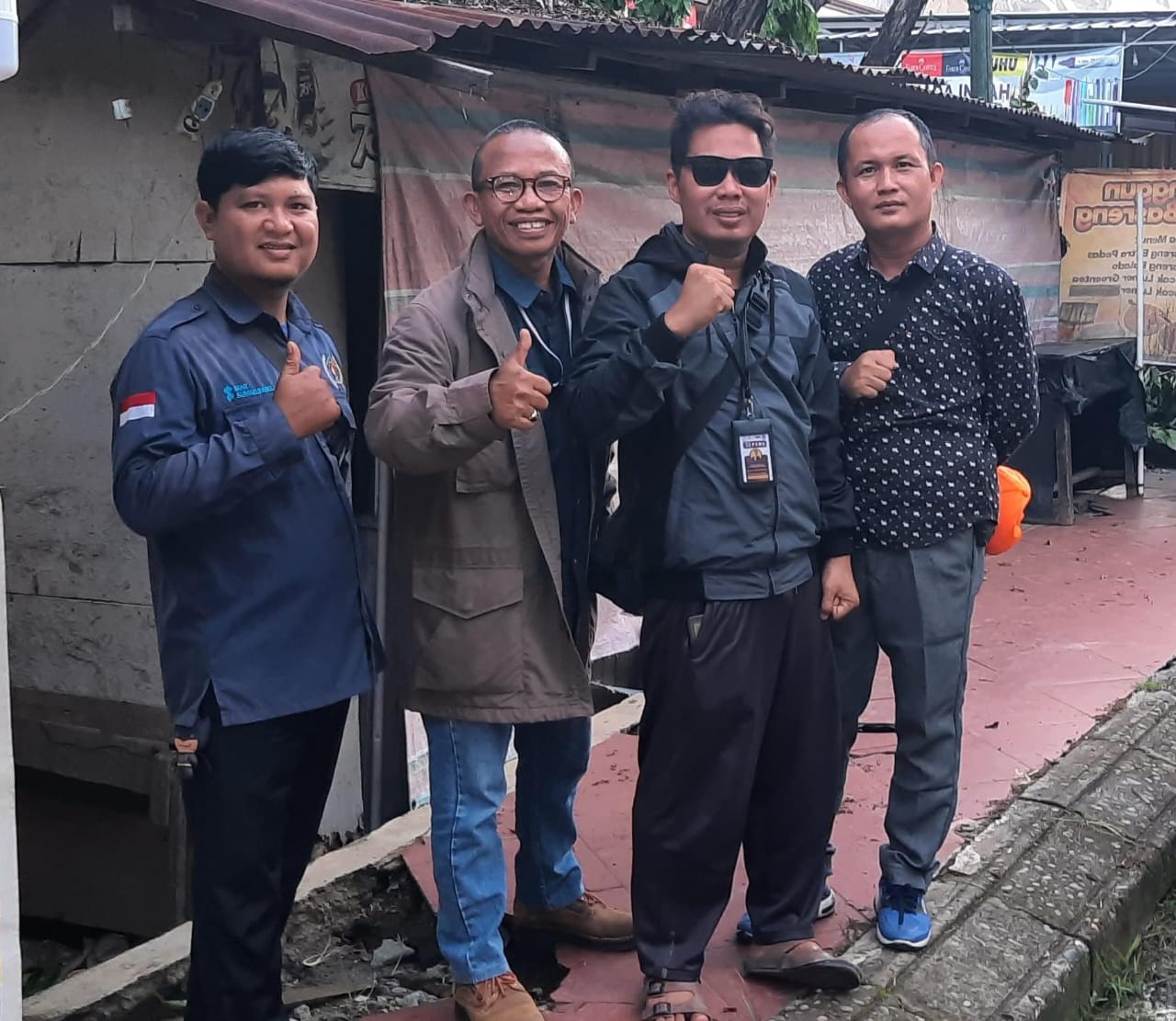 Silaturahmi Pimpinan Media SUARA UTAMA Andre Hariyanto bersama Wartawan Prabumulih. FOTO: Natal/Mas Andre (SUARA UTAMA)