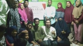 Soft Launching Ini Kabar, Andre Hariyanto Berharap Sajian Anti Hoax dan Pusat Informasi. FOTO: Andre Hariyanto/Om Rony/Mbak Anggi (SUARA UTAMA)