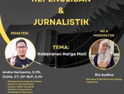 Kolaborasi INI KABAR dan SUARA UTAMA Gelar Sharing Santai Jurnalistik bersama Andre Hariyanto, Gratis Pendaftaran