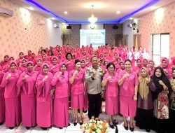 Hypnoparenting bagi 120-an Ibu-ibu Bhayangkari Polres Kolaka, Kolaborasi Dahsyat KITA IHC Sulawesi Tenggara