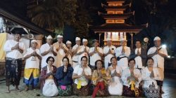 Berlokasi di Taman Mini Indonesia Indah, Umat hindu dari Jakarta dan sekitarnya melaksanakan perayaan Siwaratri di Pura Penataran Agung Kertha Bumi (09/01/2024) (Foto: Idewa Adiyadnya/ Redaksi Suara Utama)