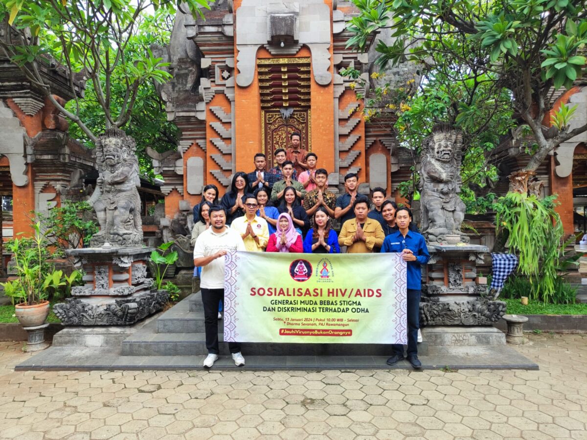 Dewan Pimpinan Provinsi Perhimpunan Pemuda Hindu Indonesia DKI Jakarta menggelar Sosialisasi Pencegahan HIV / AIDS Bagi Generasi Muda bersama Komisi Penanggulangan AIDS (KPA) Provinsi DKI Jakarta (13/01/2024) (Foto: Istimewa, Berita: Idewa Adiyadnya/ Redaksi Suara Utama)