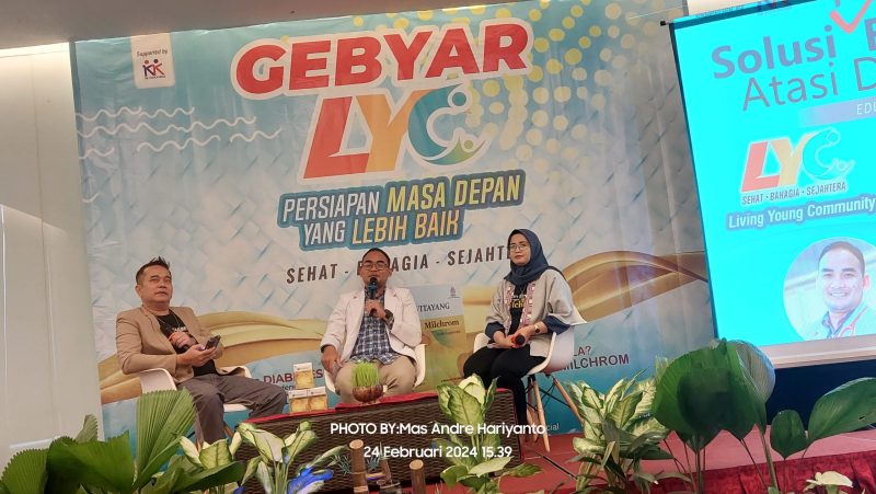 Kegiatan Gebyar LYC dan KK Indonesia di Hotel Grand Zuri Malioboro Yogyakarta bersama Dokter dan Ahli Gizi dalam lawan Diabetes. FOTO : Mas Andre Hariyanto & Aisyah PW (SUARA UTAMA)