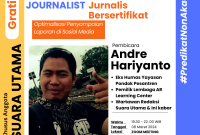 Siapkan Wartawan Kompeten, Redaksi SUARA UTAMA Fasilitasi Pelatihan Jurnalis Bersertifikat