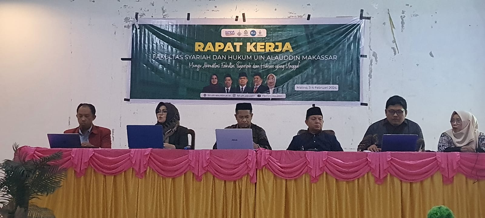 Rapat Kerja Fakultas Syariah dan Hukum UIN Alauddin Makassar.Dok Foto ( Abdi Wijaya-Suara Utama.ID)