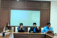 Foto : Pengarahan Dekan Fakultas Syariah dan Hukum kepada para peserta. Dok (Abdiwijaya-Suara Utama.ID)