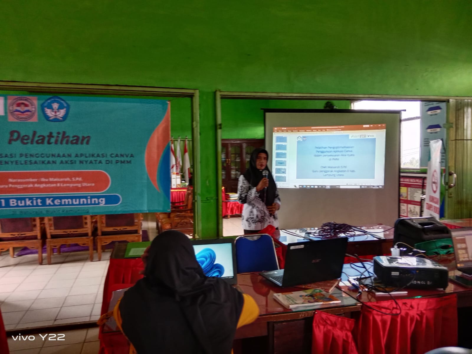 IMG 20240212 WA0117 Komunitas Belajar SDN 1 Bukitkemuning, Lampung Utara, Workshop Canva untuk Peningkatan Pembelajaran Suara Utama ID Mengabarkan Kebenaran | Website Resmi Suara Utama