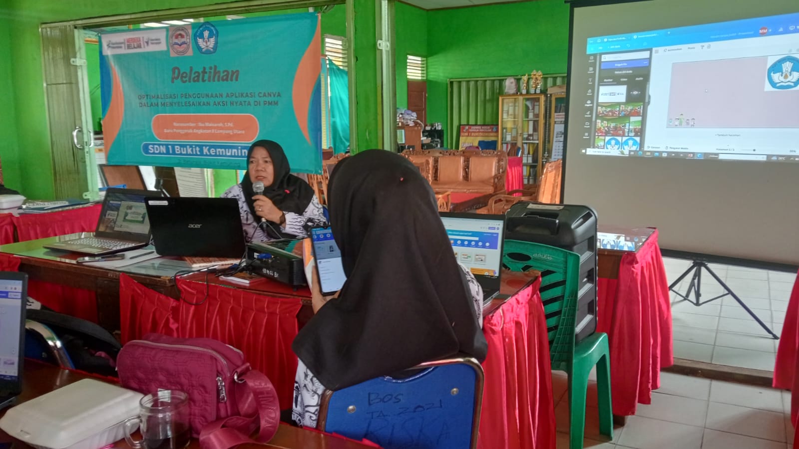 IMG 20240212 WA0118 Komunitas Belajar SDN 1 Bukitkemuning, Lampung Utara, Workshop Canva untuk Peningkatan Pembelajaran Suara Utama ID Mengabarkan Kebenaran | Website Resmi Suara Utama