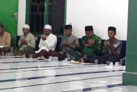 Suasana Istikhosah di Masjid Nurul Falah Kampung Bumi Dipasena Sejahtera (12/2) Foto: Edi Riyanto (suarautama.id)