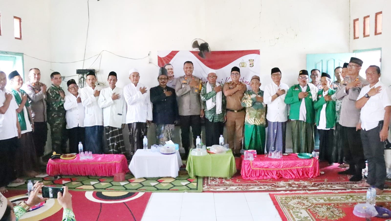 Kapolres Tulang Bawang Beserta Pengurus NU Tulang Bawang (27/2) Foto: Humas Polres Tuba (suarautama.id)