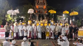 Santih Puja: Pemilu Damai Untuk Indonesia Jaya. (08/02/2024) (F: Team Media PHDI Pusat, E: Idewa Adiyadnya/ Redaksi Suara Utama)