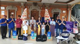 Jelang Hari Raya Galungan, Yapindu gelar program Peduli dan Berbagi. (27/02/2024. (Berita: Idewa Adiyadnya / Redaksi Suara Utama)