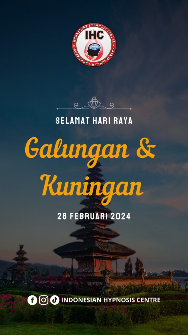Indonesian Hypnosis Centre mengucapkan Selamat Hari Raya Galungan. (28/02/2024). (Foto: Idewa Adiyadnya / Redaksi Suara Utama)